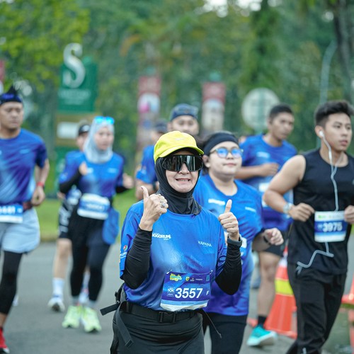 Race photo from BOGORUN 2026