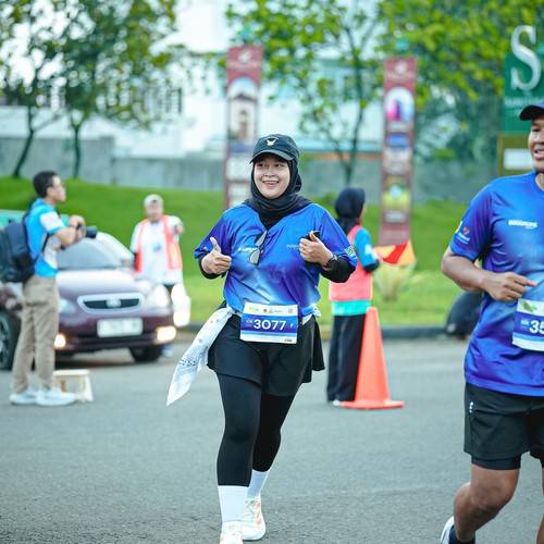 Race photo from BOGORUN 2026