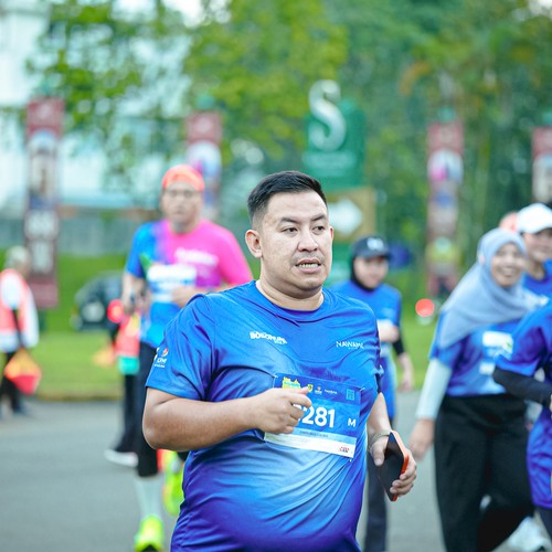 Race photo from BOGORUN 2026