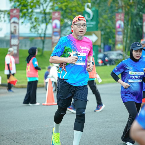Race photo from BOGORUN 2026