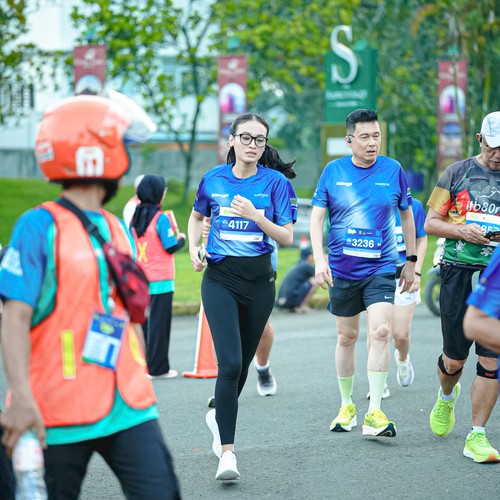 Race photo from BOGORUN 2026