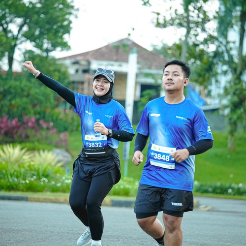 Race photo from BOGORUN 2026
