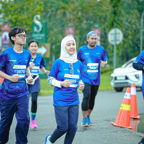 Race photo from BOGORUN 2026