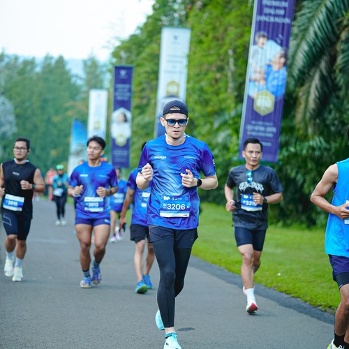 Race photo from BOGORUN 2026
