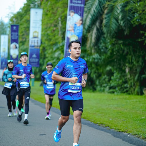 Race photo from BOGORUN 2026