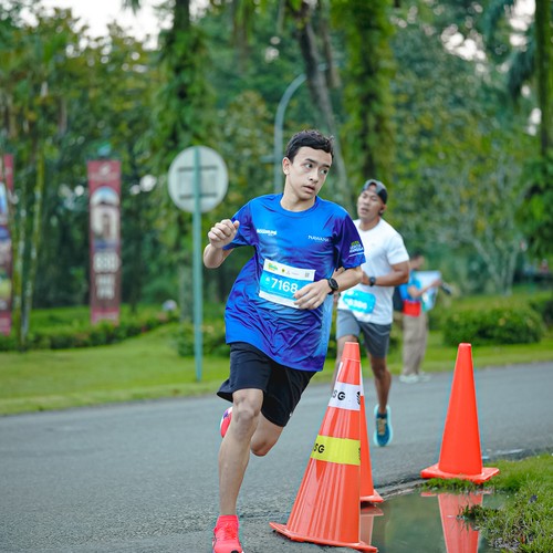 Race photo from BOGORUN 2026