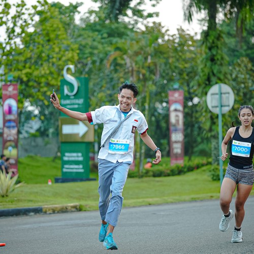 Race photo from BOGORUN 2026