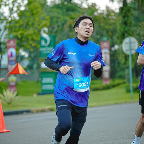 Race photo from BOGORUN 2026