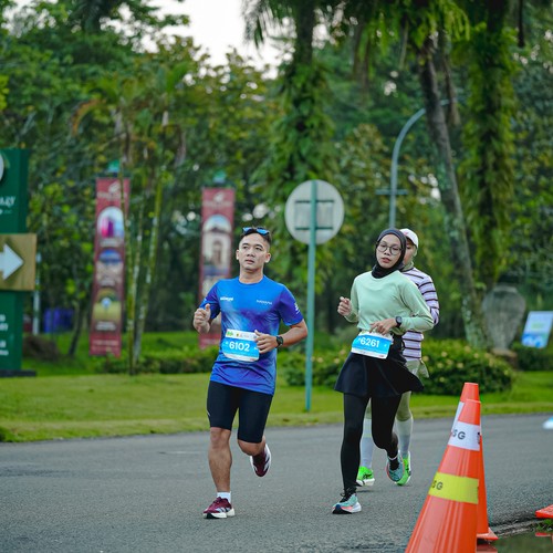 Race photo from BOGORUN 2026