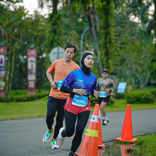 Race photo from BOGORUN 2026