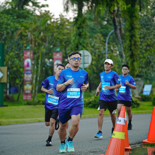 Race photo from BOGORUN 2026