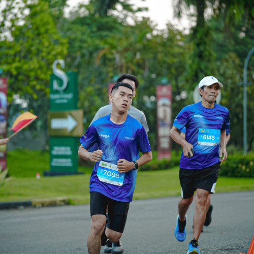 Race photo from BOGORUN 2026