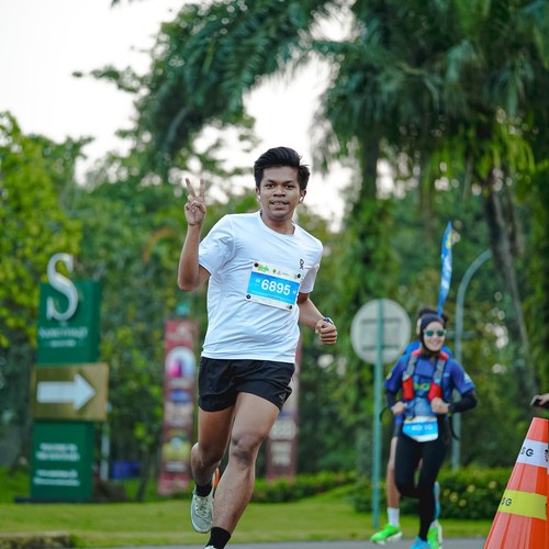 Race photo from BOGORUN 2026