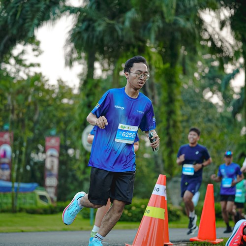 Race photo from BOGORUN 2026