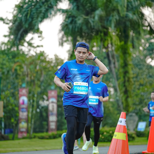 Race photo from BOGORUN 2026