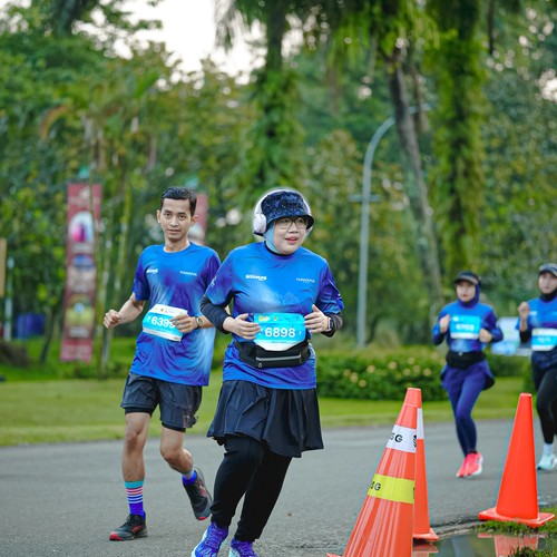 Race photo from BOGORUN 2026