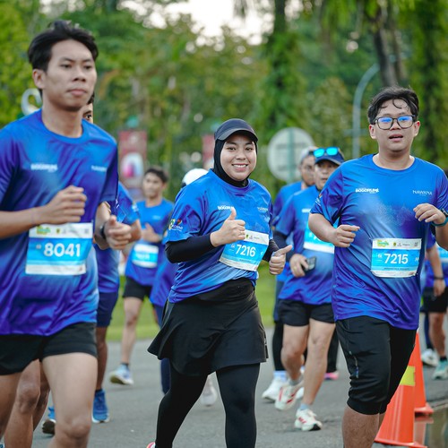 Race photo from BOGORUN 2026