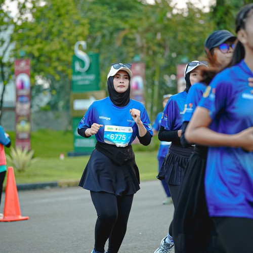 Race photo from BOGORUN 2026
