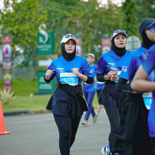 Race photo from BOGORUN 2026