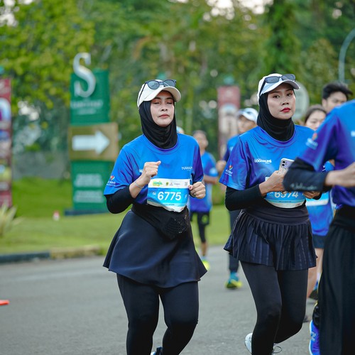 Race photo from BOGORUN 2026