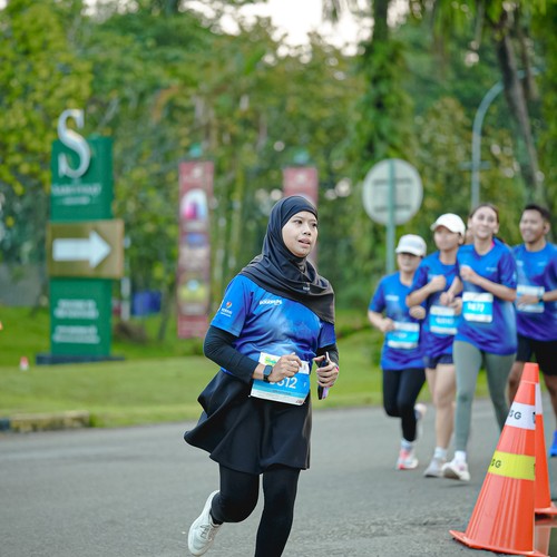 Race photo from BOGORUN 2026
