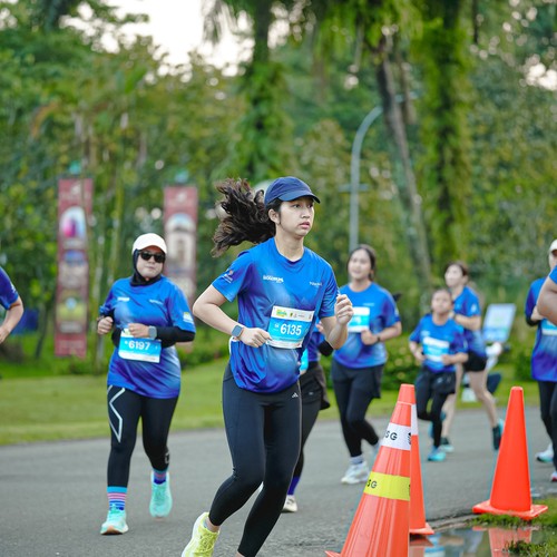 Race photo from BOGORUN 2026