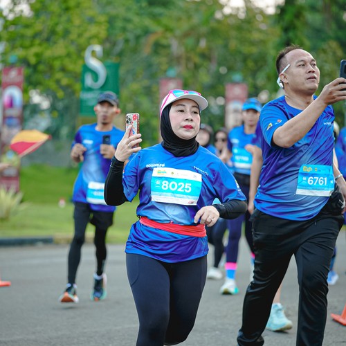 Race photo from BOGORUN 2026