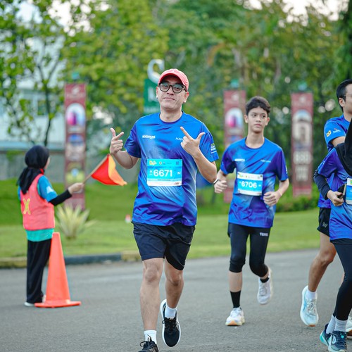 Race photo from BOGORUN 2026