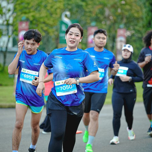 Race photo from BOGORUN 2026