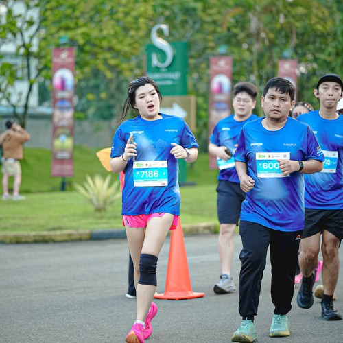 Race photo from BOGORUN 2026
