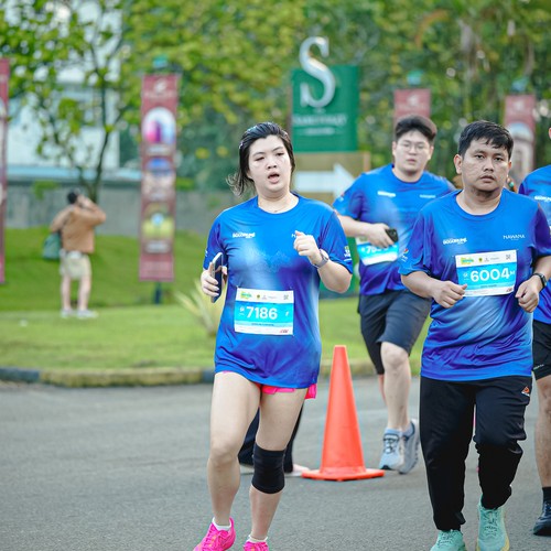 Race photo from BOGORUN 2026