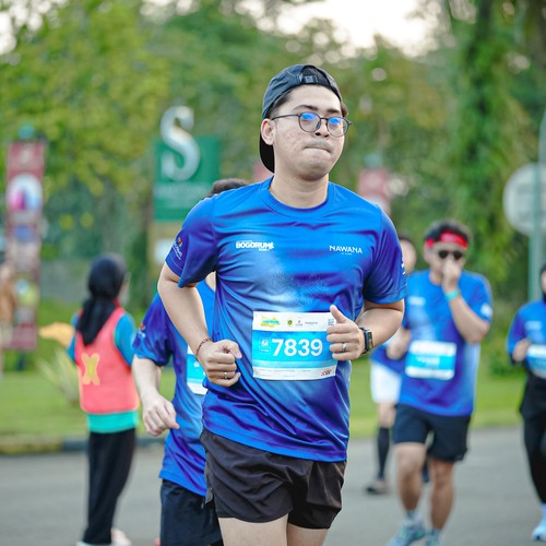 Race photo from BOGORUN 2026