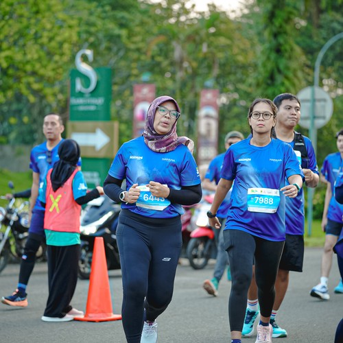 Race photo from BOGORUN 2026