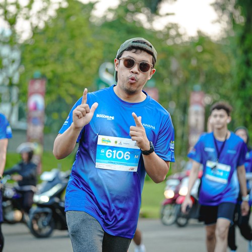 Race photo from BOGORUN 2026