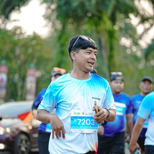 Race photo from BOGORUN 2026