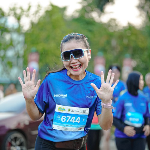 Race photo from BOGORUN 2026