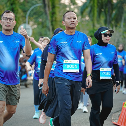 Race photo from BOGORUN 2026