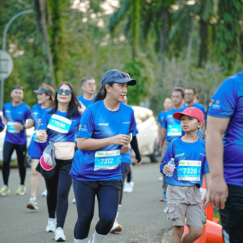 Race photo from BOGORUN 2026