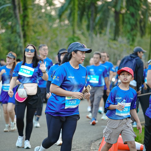 Race photo from BOGORUN 2026