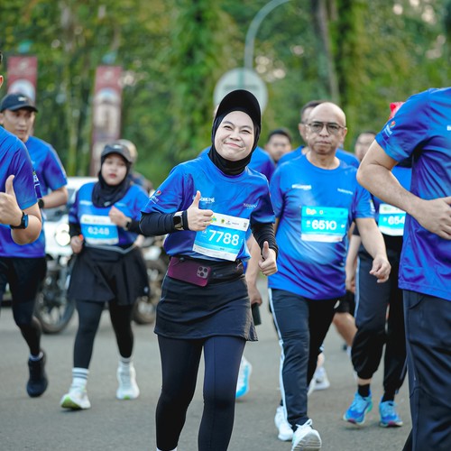 Race photo from BOGORUN 2026
