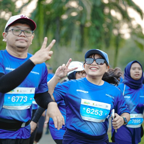 Race photo from BOGORUN 2026