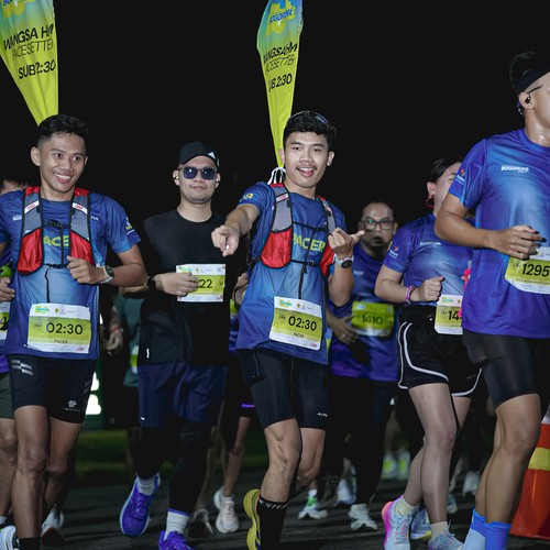 Race photo from BOGORUN 2026