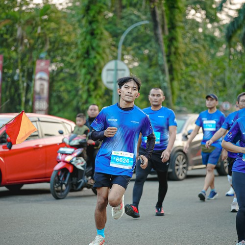Race photo from BOGORUN 2026