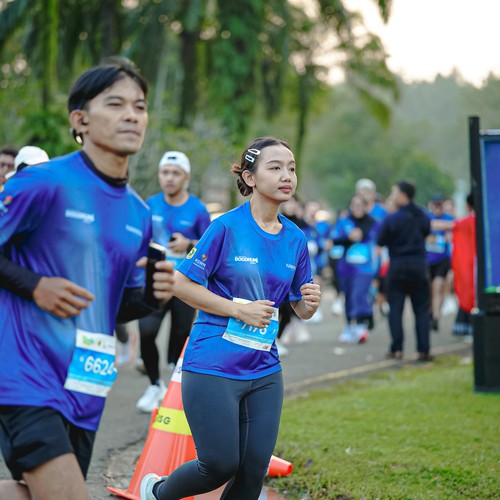 Race photo from BOGORUN 2026