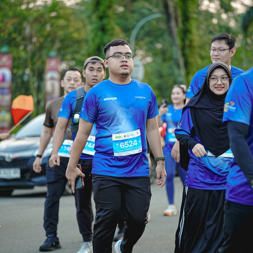 Race photo from BOGORUN 2026