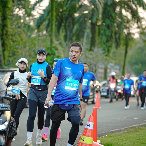 Race photo from BOGORUN 2026