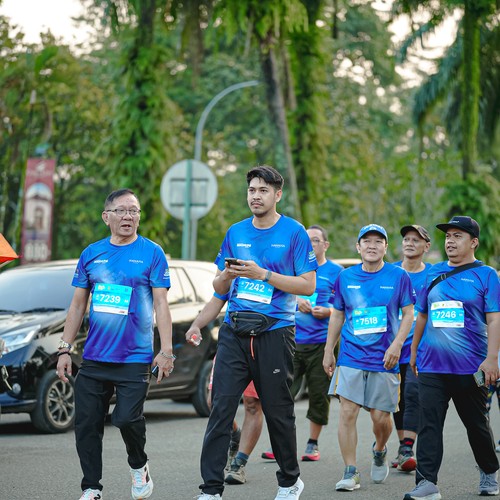 Race photo from BOGORUN 2026