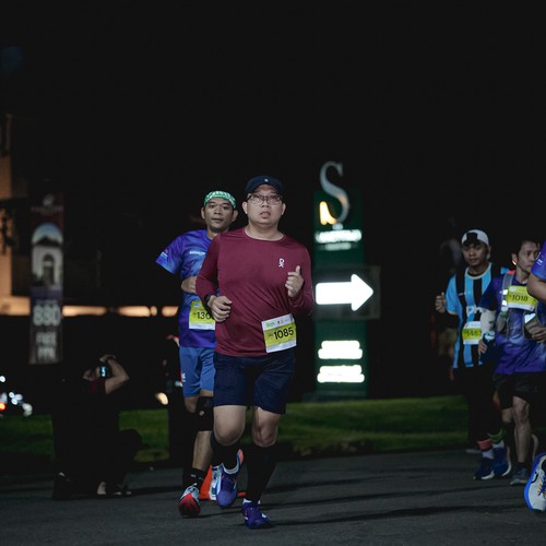 Race photo from BOGORUN 2026