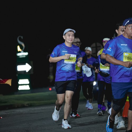 Race photo from BOGORUN 2026