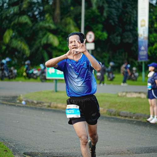 Race photo from BOGORUN 2026